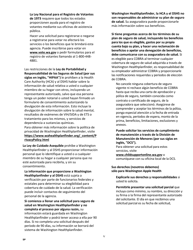 Formulario HCA18-001P SP Solicitud De Cobertura De Cuidado De La Salud - Washington (Spanish), Page 5