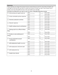 Form HCA18-001P Application for Health Care Coverage - Washington, Page 22