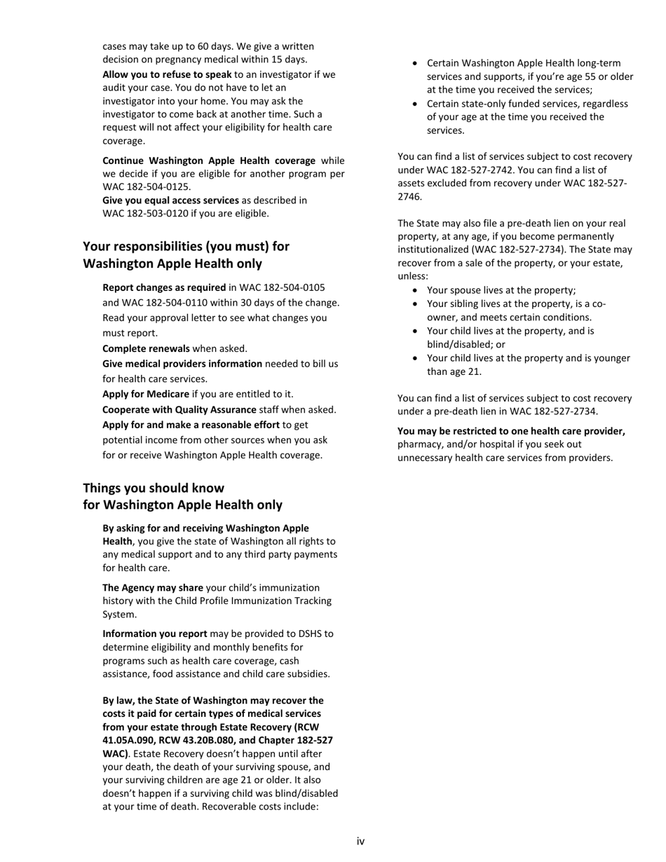 Form HCA18005 Fill Out, Sign Online and Download Printable PDF