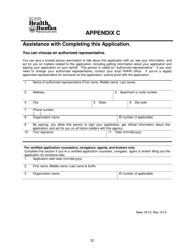 Form DFA-SLA-1 Application for Health Coverage &amp; Help Paying Costs - West Virginia, Page 23