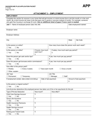 Form F-10182 &quot;Badgercare Plus Application Packet&quot; - Wisconsin, Page 21