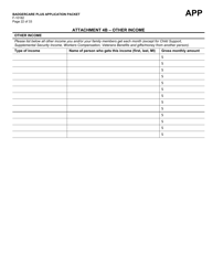 Form F-10182 &quot;Badgercare Plus Application Packet&quot; - Wisconsin, Page 27