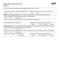 Form F-10182 &quot;Badgercare Plus Application Packet&quot; - Wisconsin, Page 31