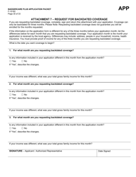 Form F-10182 &quot;Badgercare Plus Application Packet&quot; - Wisconsin, Page 39
