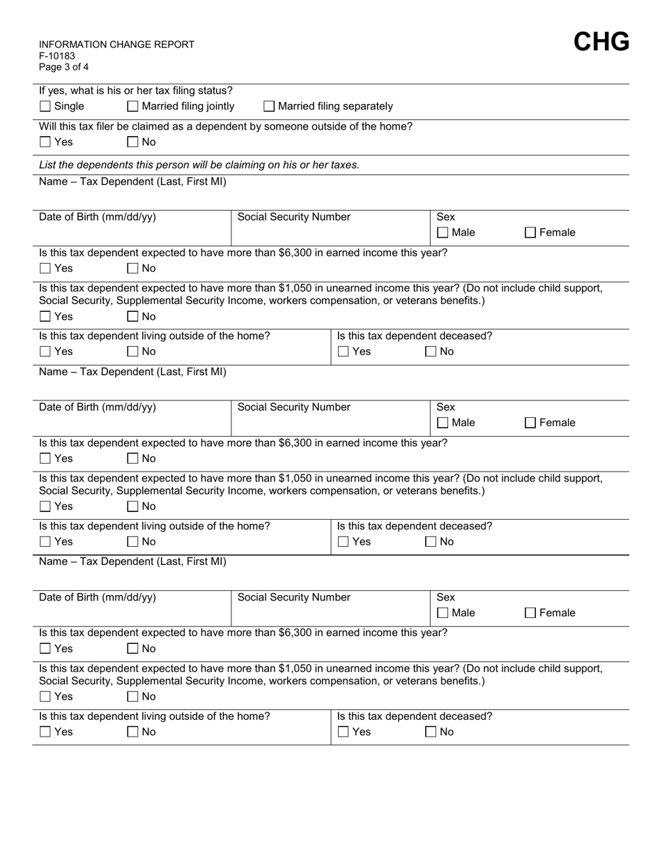 Form F-10182 Badgercare Plus Application Packet - Wisconsin, Page 52