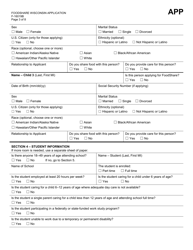 Form F-10182 &quot;Badgercare Plus Application Packet&quot; - Wisconsin, Page 65