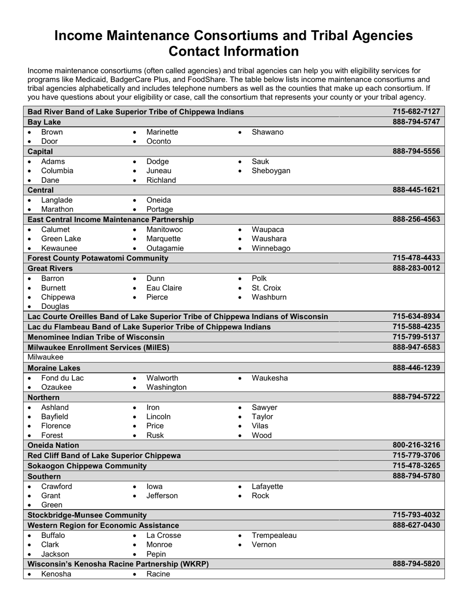 Form F-10101 Wisconsin Medicaid for the Elderly, Blind or Disabled Application Packet - Wisconsin, Page 7