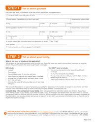 Application for Health Coverage &amp; Help Paying Costs - Wyoming, Page 2