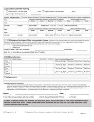 Change Report/Redetermination for Eligibility - Arkansas, Page 2