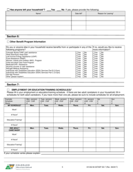 Form 615-82-94-0070SP SS-7 Re-determination of Eligibility Form - Colorado, Page 5