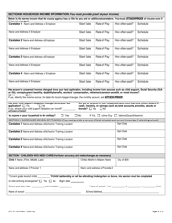 Form JFS01124 Re-determination for Child Care Benefits - Ohio, Page 4