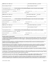 Form JFS01124 Re-determination for Child Care Benefits - Ohio, Page 5