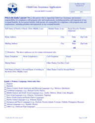 Form CC08 (06-3917) Child Care Assistance Application - Alaska, Page 7