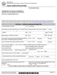 Form IL444-3455I Child Care Application - Illinois, Page 2