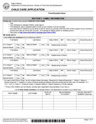 Form IL444-3455I Child Care Application - Illinois, Page 7