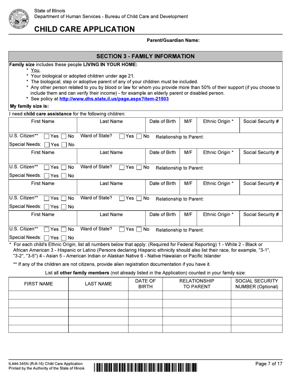 Form IL444-3455I - Fill Out, Sign Online and Download Fillable PDF ...