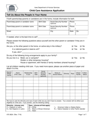 Form 470-3624 &quot;Child Care Assistance Application&quot; - Iowa