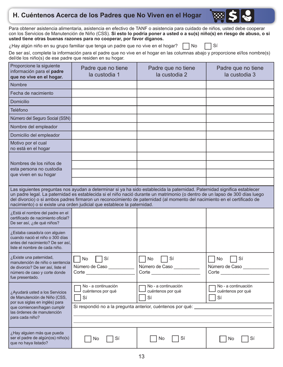 Formulario ES-3100S Solicitud De Beneficios - Kansas (Spanish), Page 13