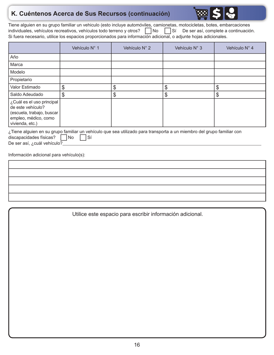 Formulario ES-3100S Solicitud De Beneficios - Kansas (Spanish), Page 16