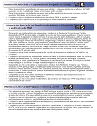 Formulario ES-3100S Solicitud De Beneficios - Kansas (Spanish), Page 20