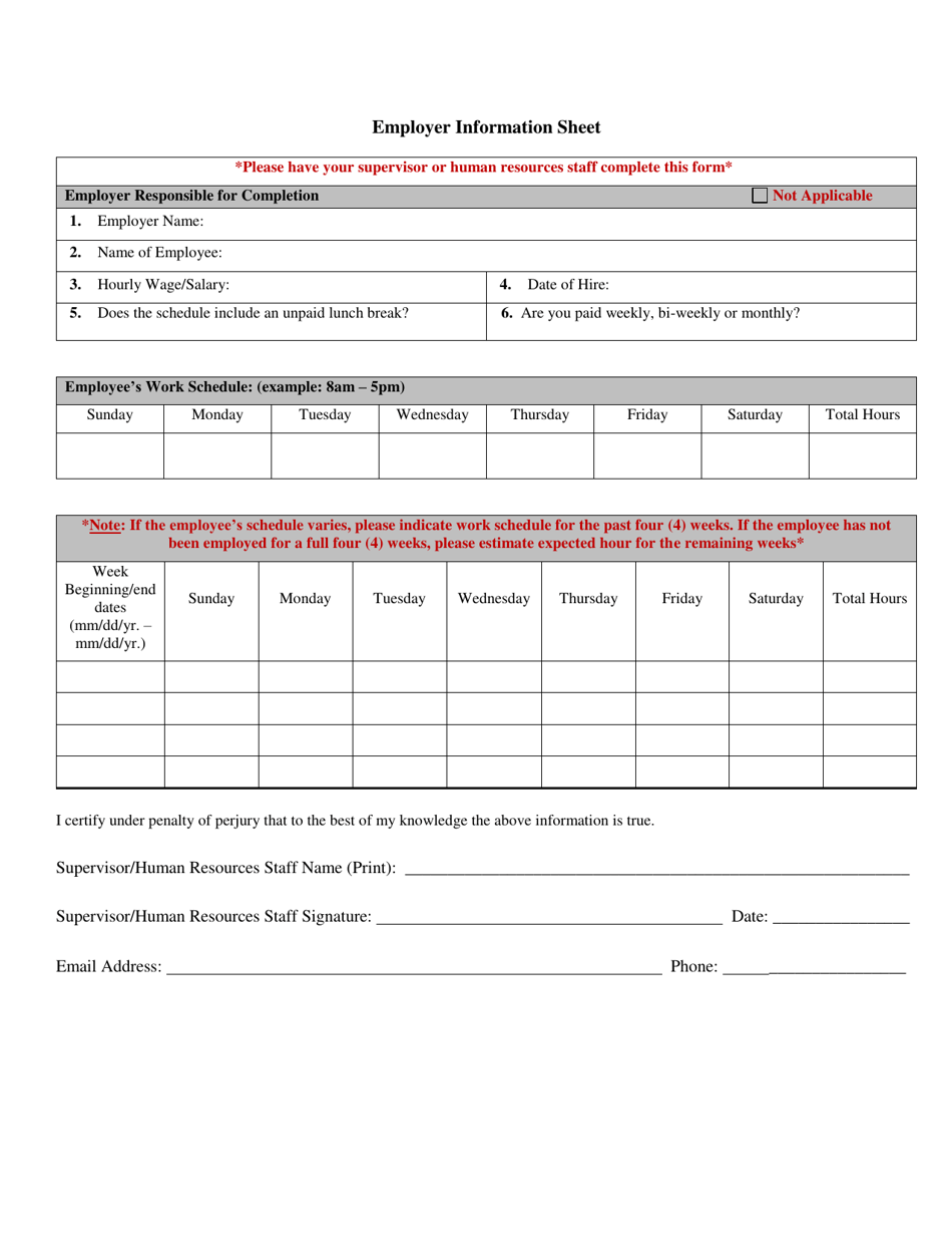 Child Care Subsidy Program (Ccsp) Application - Maine, Page 5
