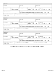 Form DHS-3550-ENG Minnesota Child Care Assistance Program Application - Minnesota, Page 5