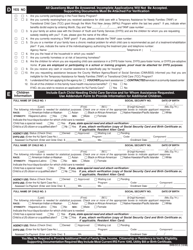 Form DHS/CC:1 Child Care and Early Education Service Eligibility Application - New Jersey, Page 3