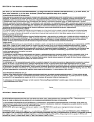 Solicitud Para Asistencia De Cuidado De Ni &#039;os - New Mexico (Spanish), Page 2