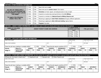 Form OCFS-6025 Application for Child Care Assistance - New York, Page 2