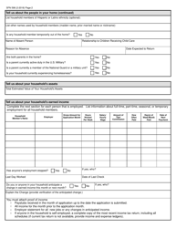 Form SFN598 Child Care Assistance Program Application - North Dakota, Page 3