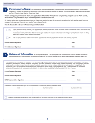 Form CY868 Pennsylvania Application for Subsidized Child Care - Pennsylvania, Page 7
