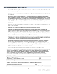 Form 032-25-0147-04-ENG Child Care Subsidy Service Application and Redetermination Form - Virginia, Page 10