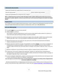 Formulario 032-25-0147-04-SPA Solicitud De Servicios Para Subsidio De Cuidado Infantil Y Formulario De Una Nueva Determinacion - Virginia (Spanish), Page 11