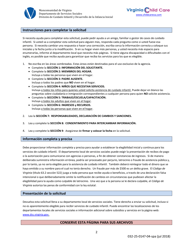 Formulario 032-25-0147-04-SPA Solicitud De Servicios Para Subsidio De Cuidado Infantil Y Formulario De Una Nueva Determinacion - Virginia (Spanish), Page 2