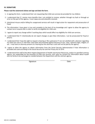 Form ECE-CC-1 Application for Child Care Services - West Virginia, Page 7