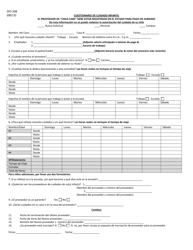 Formulario DFS100CC Solicitud De Asistencia De Cuidado Infantil - Wyoming (Spanish), Page 16