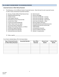 Form DFS100CC Wyoming Application for Child Care Assistance - Wyoming, Page 4