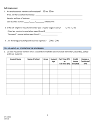 Form DFS100CC Wyoming Application for Child Care Assistance - Wyoming, Page 6