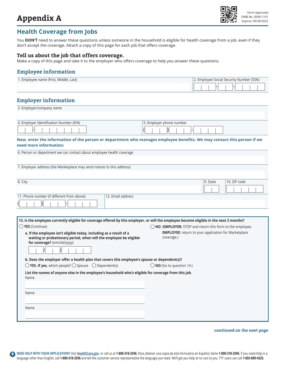 Application for Health Coverage  Help Paying Costs, Page 11