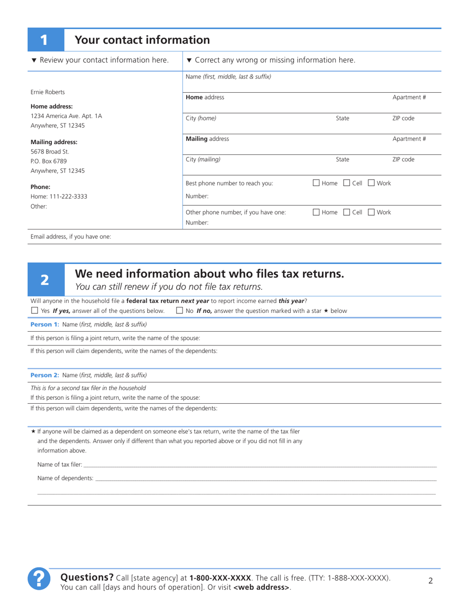 Medicaid Renewal Form Fill Out, Sign Online and Download PDF