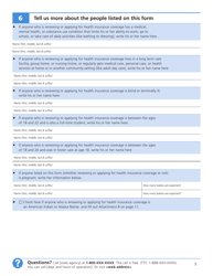 Sample Medicaid Renewal Form, Page 5