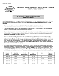 Form UC-62 T Unemployment Separation Package - Connecticut, Page 3