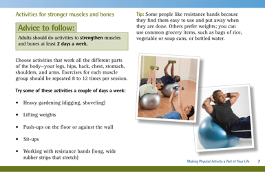 Be Active Your Way: a Guide for Adults, Page 11