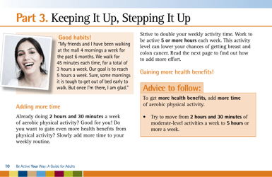 Be Active Your Way: a Guide for Adults, Page 14