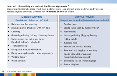 Be Active Your Way: a Guide for Adults, Page 20