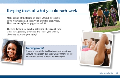 Be Active Your Way: a Guide for Adults, Page 21