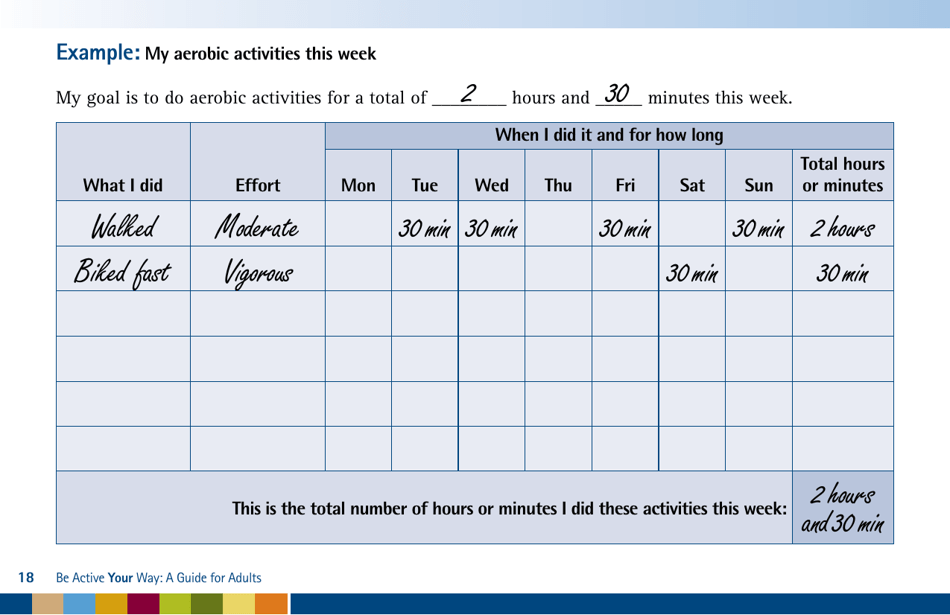 Be Active Your Way: a Guide for Adults, Page 22