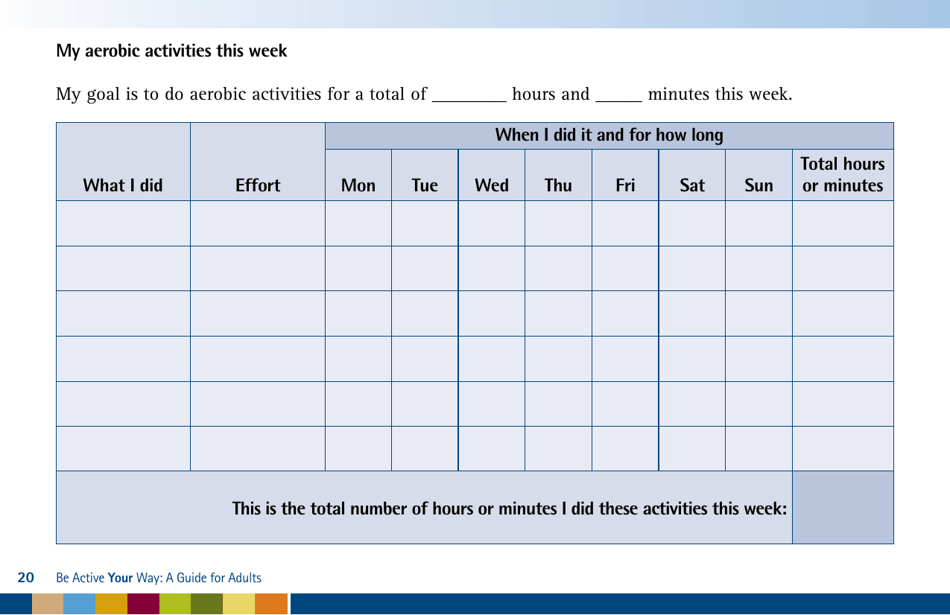 Be Active Your Way: a Guide for Adults, Page 24