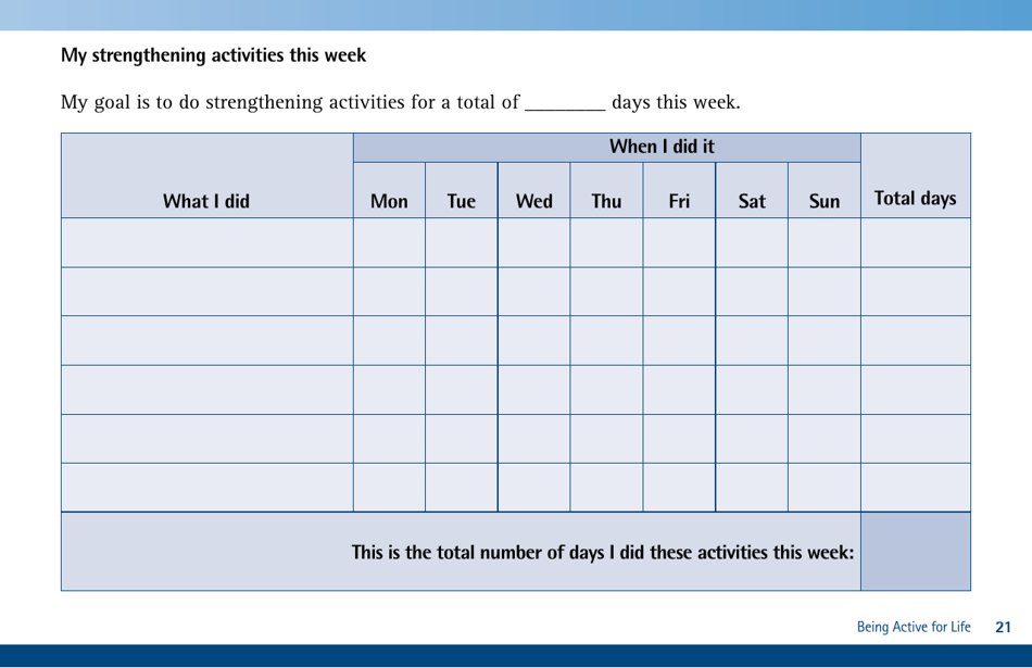 Be Active Your Way: a Guide for Adults, Page 25