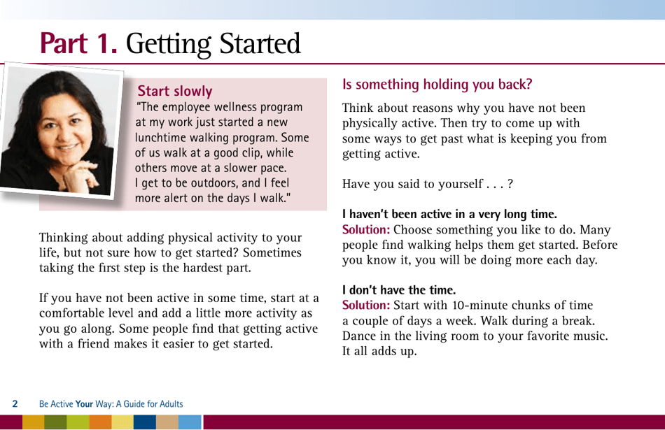 Be Active Your Way: a Guide for Adults, Page 6